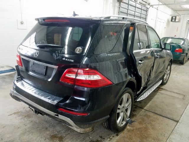 4JGDA5HB8EA420944 - 2014 MERCEDES-BENZ ML 350 4MATIC  photo 4