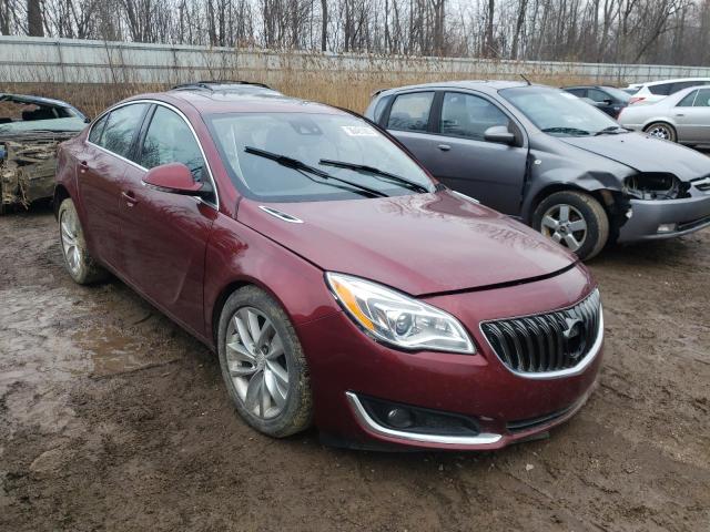 2G4GT5GX5G9123844 - 2016 BUICK REGAL PREMIUM RED photo 4