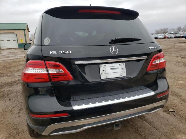 4JGDA5HB1DA127207 - 2013 MERCEDES-BENZ ML 350 4MATIC BLACK photo 6