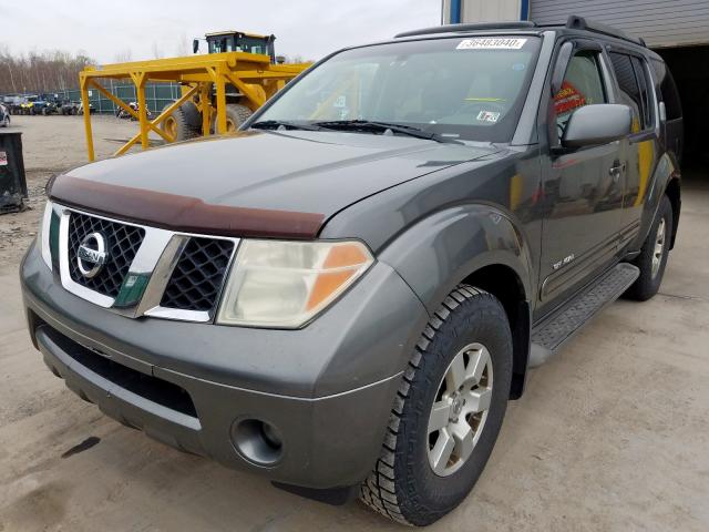 5N1AR18WX5C711103 - 2005 NISSAN PATHFINDER LE  photo 2