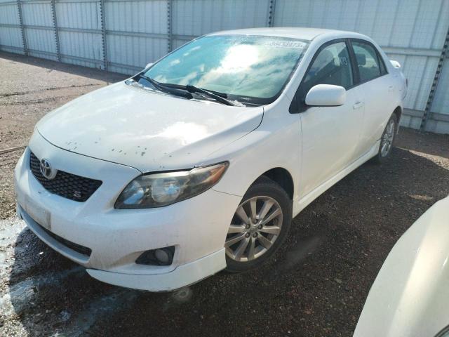1NXBU4EE5AZ263678 - 2010 TOYOTA COROLLA BASE WHITE photo 1