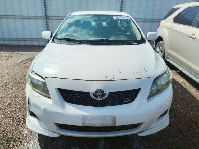 1NXBU4EE5AZ263678 - 2010 TOYOTA COROLLA BASE WHITE photo 5