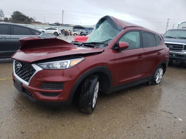 KM8J2CA40KU997817 - 2019 HYUNDAI TUCSON SE RED photo 1