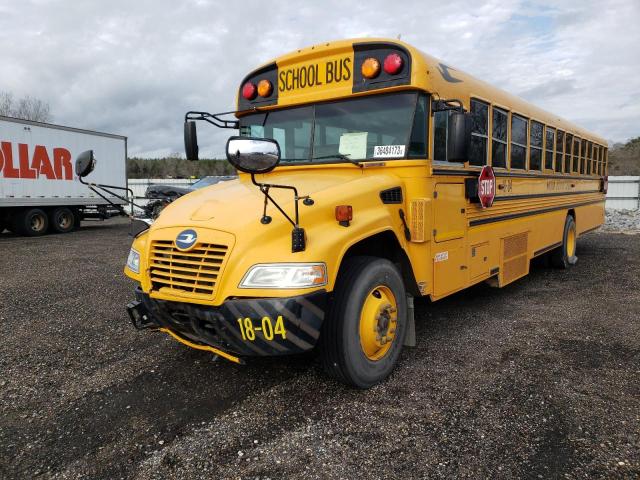 1BAKJCSA6KF349364 - 2019 BLUE BIRD SCHOOL BUS YELLOW photo 2