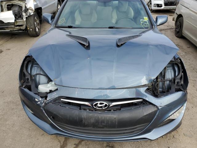 KMHHT6KD8DU095334 - 2013 HYUNDAI GENESIS CO 2.0T BLUE photo 11