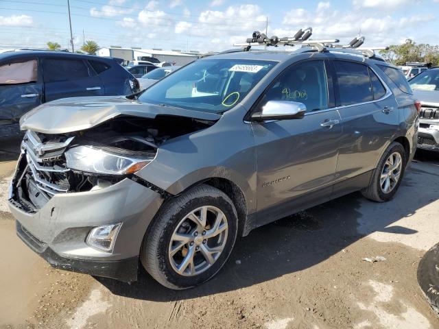 3GNAXMEV3JS569888 - 2018 CHEVROLET EQUINOX PREMIER GRAY photo 1