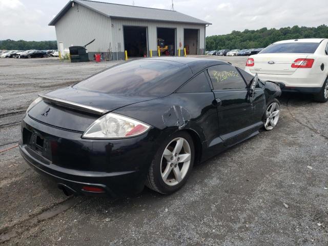 4A3AK24F89E023130 - 2009 MITSUBISHI ECLIPSE GS BLACK photo 4