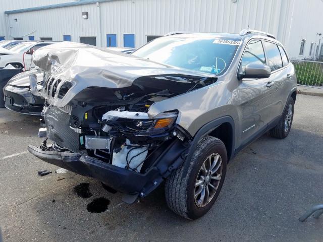 1C4PJMLX2KD362516 - 2019 JEEP CHEROKEE LATITUDE PLUS  photo 2