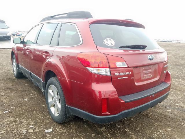 4S4BRCGC1D3314594 - 2013 SUBARU OUTBACK 2.5I PREMIUM  photo 3