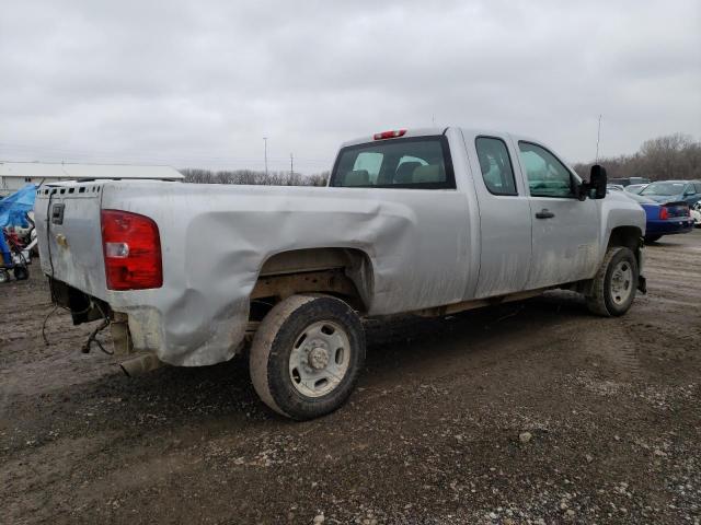 1GC2CVCG3BZ300569 - 2011 CHEVROLET SILVERADO C2500 HEAVY DUTY SILVER photo 3