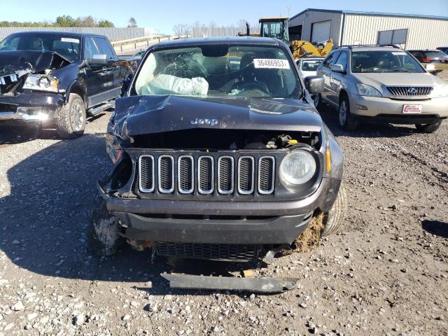 ZACCJAAT5GPD53444 - 2016 JEEP RENEGADE SPORT ნაცრისფერი ფოტო 5