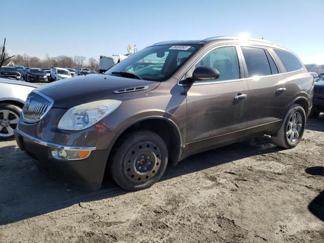 5GALRBED3AJ102156 - 2010 BUICK ENCLAVE CXL GRAY photo 1