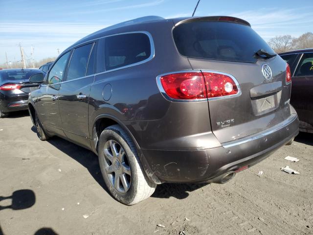 5GALRBED3AJ102156 - 2010 BUICK ENCLAVE CXL GRAY photo 2