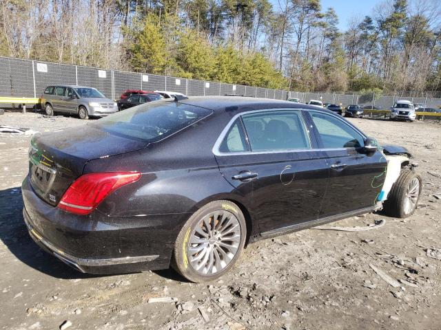 KMHG34JA5JU037281 - 2018 GENESIS G90 PREMIUM BLACK photo 3