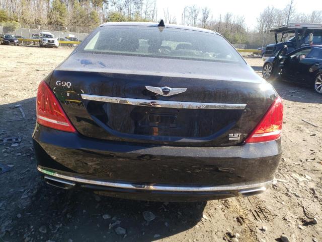 KMHG34JA5JU037281 - 2018 GENESIS G90 PREMIUM BLACK photo 6