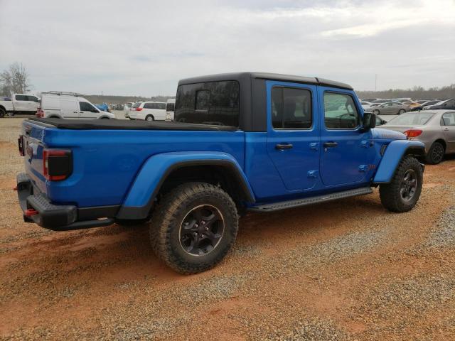 1C6JJTBG8ML528118 - 2021 JEEP GLADIATOR RUBICON BLUE photo 3