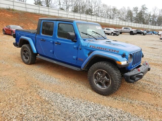 1C6JJTBG8ML528118 - 2021 JEEP GLADIATOR RUBICON BLUE photo 4