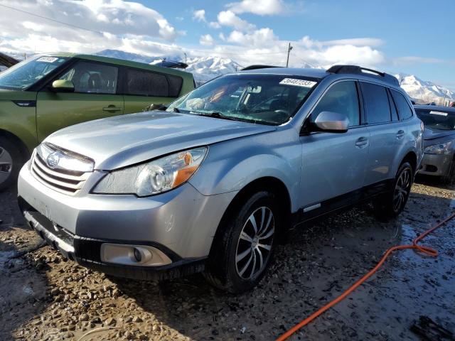 4S4BRCFCXC3231634 - 2012 SUBARU OUTBACK 2.5I PREMIUM SILVER photo 1