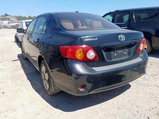 1NXBU4EE6AZ301869 - 2010 TOYOTA COROLLA BASE  photo 3