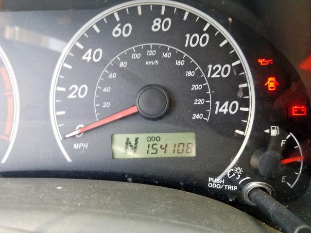 1NXBU4EE6AZ301869 - 2010 TOYOTA COROLLA BASE  照片 8