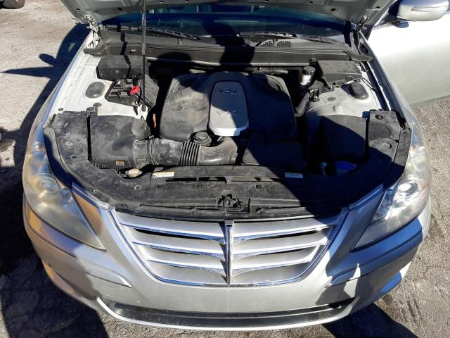 KMHGC46F79U069276 - 2009 HYUNDAI GENESIS 4.6L SILVER photo 11