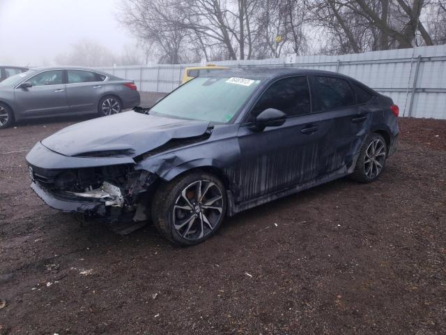 2HGFE2F53NH108787 - 2022 HONDA CIVIC SPORT 灰色 照片 1