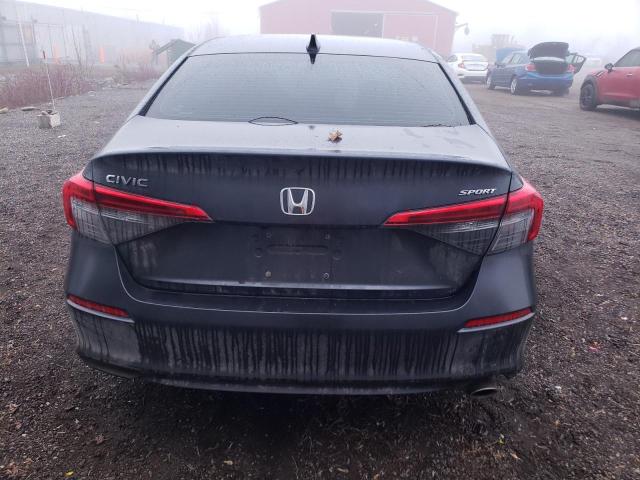2HGFE2F53NH108787 - 2022 HONDA CIVIC SPORT 灰色 照片 6