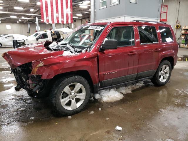 1C4NJPFB4GD537199 - 2016 JEEP PATRIOT LATITUDE RED photo 1