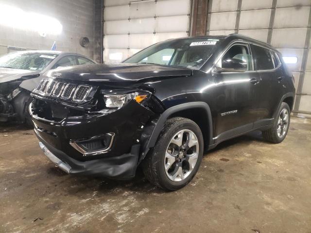 3C4NJDCB5JT501574 - 2018 JEEP COMPASS LIMITED BLACK photo 1