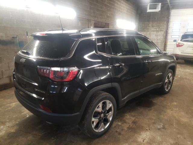 3C4NJDCB5JT501574 - 2018 JEEP COMPASS LIMITED BLACK photo 3