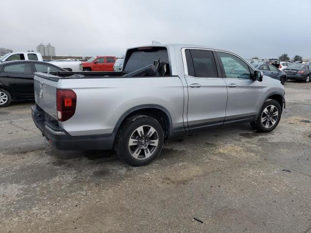 5FPYK2F69HB007103 - 2017 HONDA RIDGELINE RTL SILVER photo 3