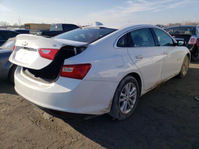 1G1ZD5ST8JF208599 - 2018 CHEVROLET MALIBU LT WHITE photo 3