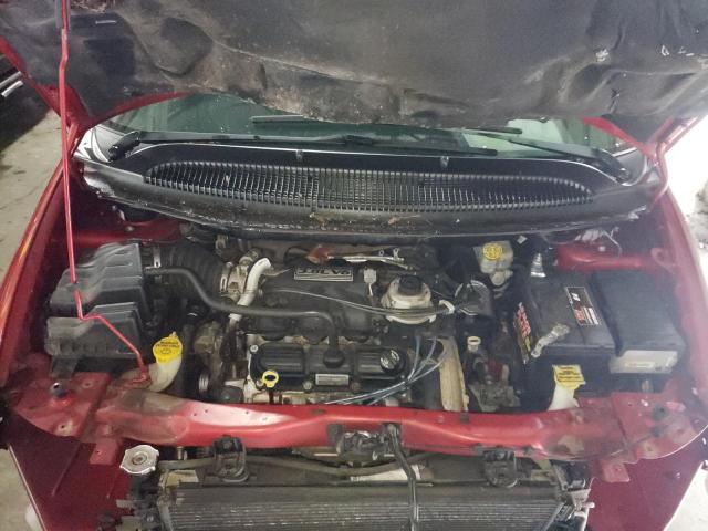 2A4GP54L66R866080 - 2006 CHRYSLER TOWN & COU TOURING წითელი ფოტო 12