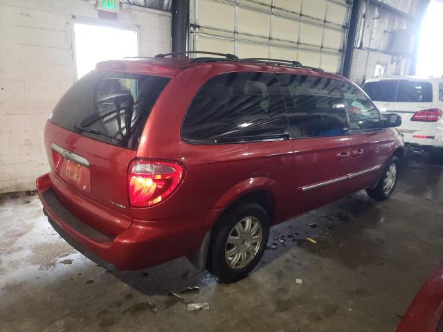 2A4GP54L66R866080 - 2006 CHRYSLER TOWN & COU TOURING წითელი ფოტო 3