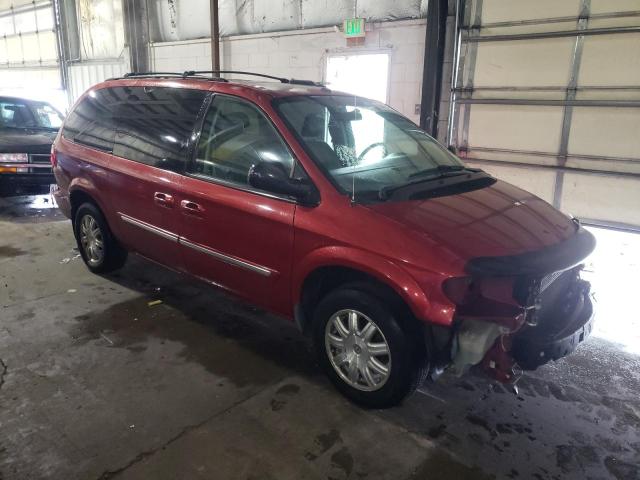 2A4GP54L66R866080 - 2006 CHRYSLER TOWN & COU TOURING წითელი ფოტო 4