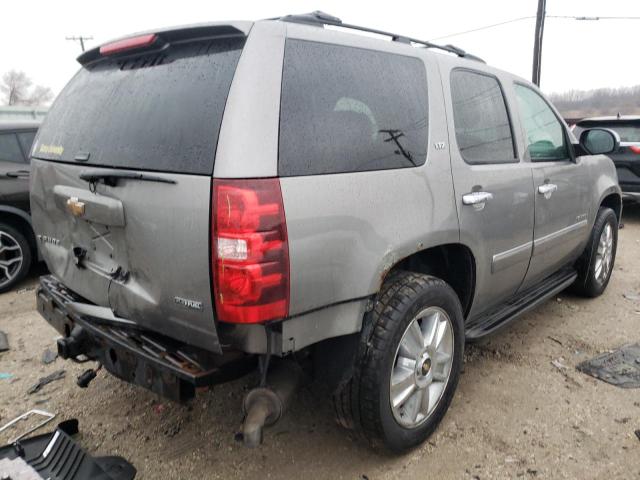 1GNFK33019R206896 - 2009 CHEVROLET TAHOE K1500 LTZ GRAY photo 3