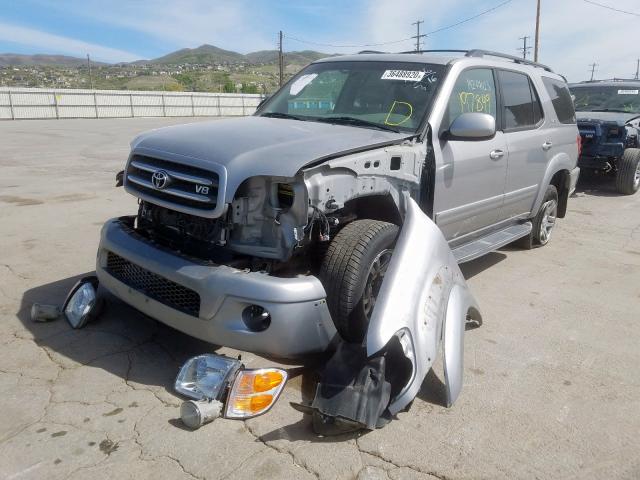 5TDBT48A82S102277 - 2002 TOYOTA 2003  SEQUOIA LIMITED  photo 2