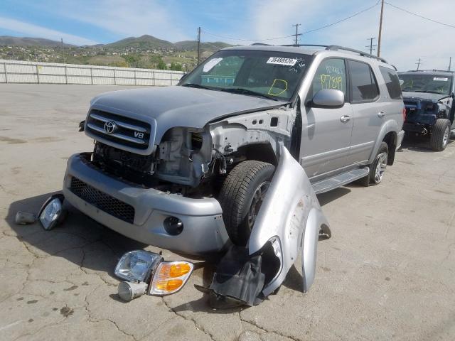 5TDBT48A82S102277 - 2002 TOYOTA 2003  SEQUOIA LIMITED  photo 9