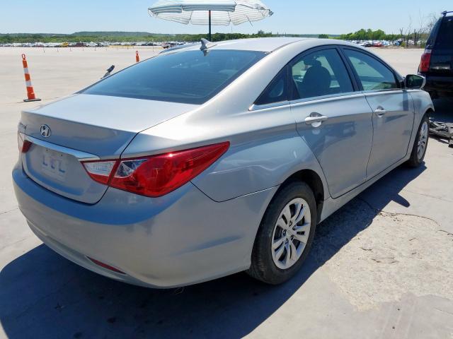 5NPEB4AC2BH063428 - 2011 HYUNDAI SONATA GLS  photo 4