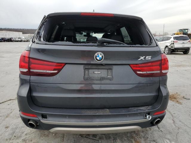 5UXKR0C50H0U53633 - 2017 BMW X5 XDRIVE35I GRAY photo 6