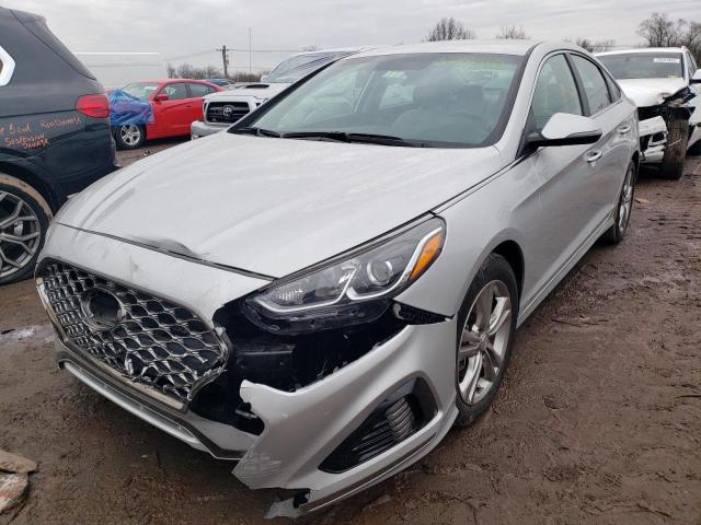 5NPE34AF4KH795244 - 2019 HYUNDAI SONATA LIMITED SILVER photo 1