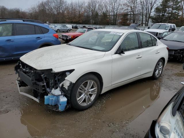 JN1EV7BRXMM755525 - 2021 INFINITI Q50 LUXE WHITE photo 1