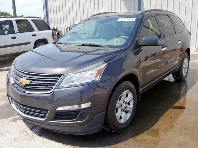 1GNKRFED5FJ374207 - 2015 CHEVROLET TRAVERSE LS  photo 2