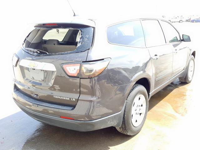 1GNKRFED5FJ374207 - 2015 CHEVROLET TRAVERSE LS  photo 4