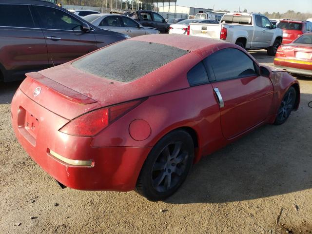 JN1AZ34D03T115437 - 2003 NISSAN 350Z COUPE RED photo 3