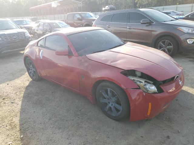 JN1AZ34D03T115437 - 2003 NISSAN 350Z COUPE RED photo 4