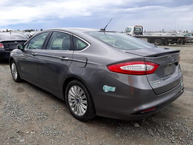 3FA6P0SU7ER330236 - 2014 FORD FUSION TITANIUM PHEV CHARCOAL photo 2