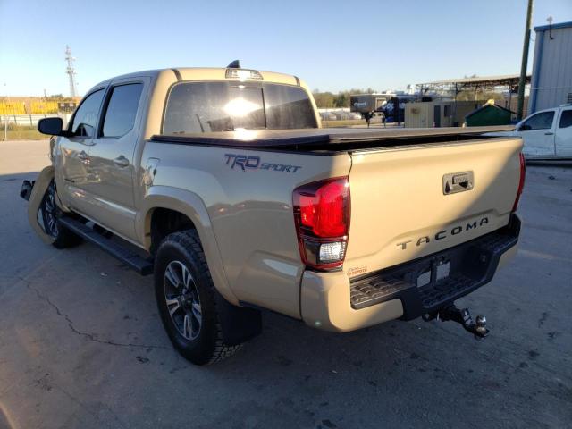 3TMAZ5CN6JM063455 - 2018 TOYOTA TACOMA DOUBLE CAB 棕色 照片 2