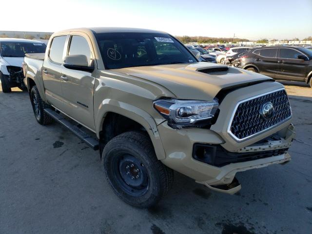 3TMAZ5CN6JM063455 - 2018 TOYOTA TACOMA DOUBLE CAB 棕色 照片 4