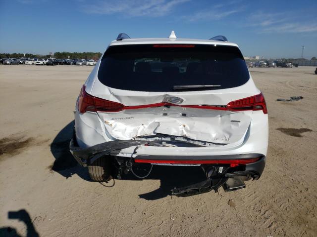 5NMS3DAJ8NH476583 - 2022 HYUNDAI SANTA FE SEL Սպիտակ լուսանկար 6